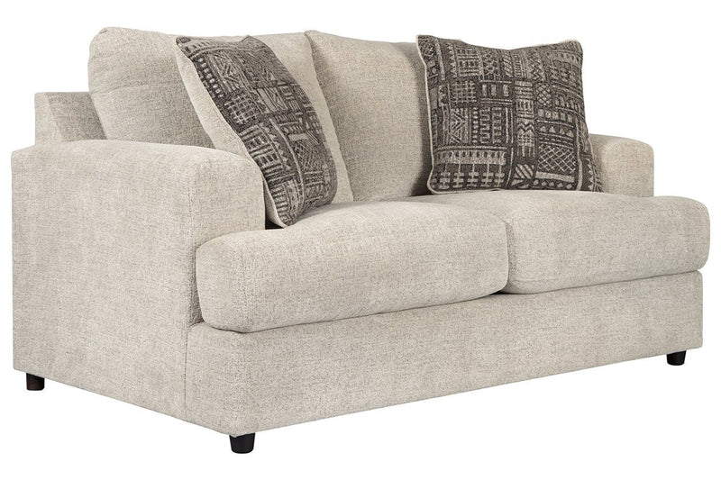 Soletren Stone Loveseat - DMV FurnitureLoveseat