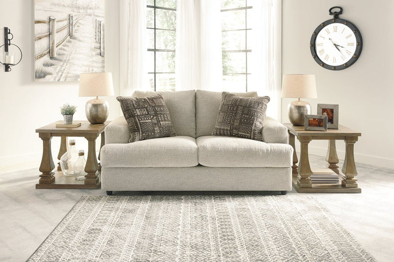 Soletren Stone Loveseat - DMV FurnitureLoveseat