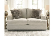 Soletren Stone Loveseat - DMV FurnitureLoveseat