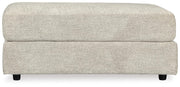 Soletren Stone Loveseat, Oversized Chair and Ottoman - 95104U14