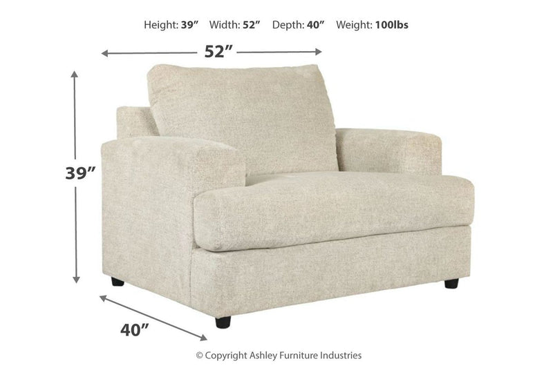 Soletren Stone Oversized Chair - DMV FurnitureAccent Chair