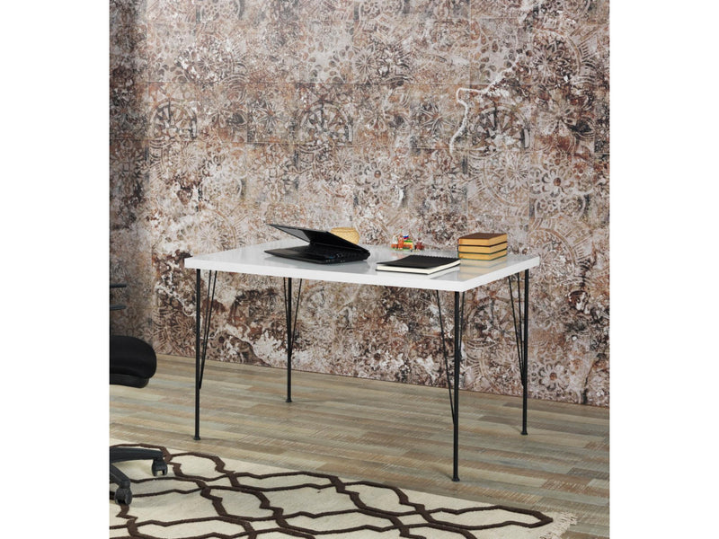 Solo Sudy Desk in Marble Black - 790-SOL-SD- M BLC