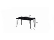 Solo Sudy Desk in Marble Black - 790-SOL-SD- M BLC