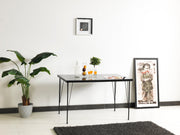 Solo Sudy Desk in Marble Black - 790-SOL-SD- M BLC