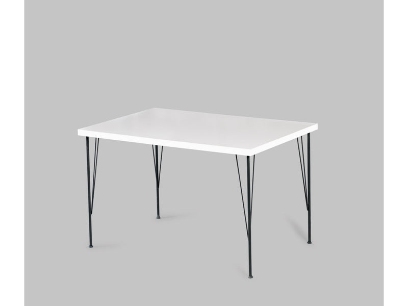 Solo Sudy Desk in White - 790-SOL-SD-WHI