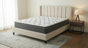 Sommet 13-inch Eastern King Bamboo Euro Top Foam Hybrid Mattress - 350363KE