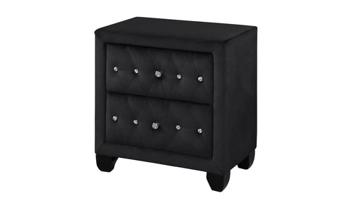 Sophia Nightstand Black - Sophia Nightstand Black