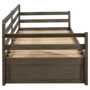 Sorrento 2-drawer Twin XL Daybed with Extension Trundle Grey - 305706