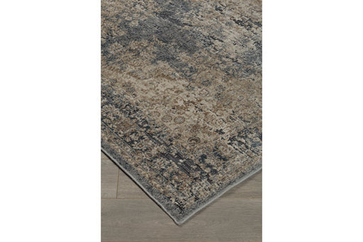 South Blue/Beige 5' x 7' Rug - DMV FurnitureRugs