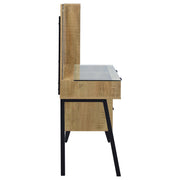 Souza 5-Drawer Makeup Vanity Table With LED Mirror Mango - 930283
