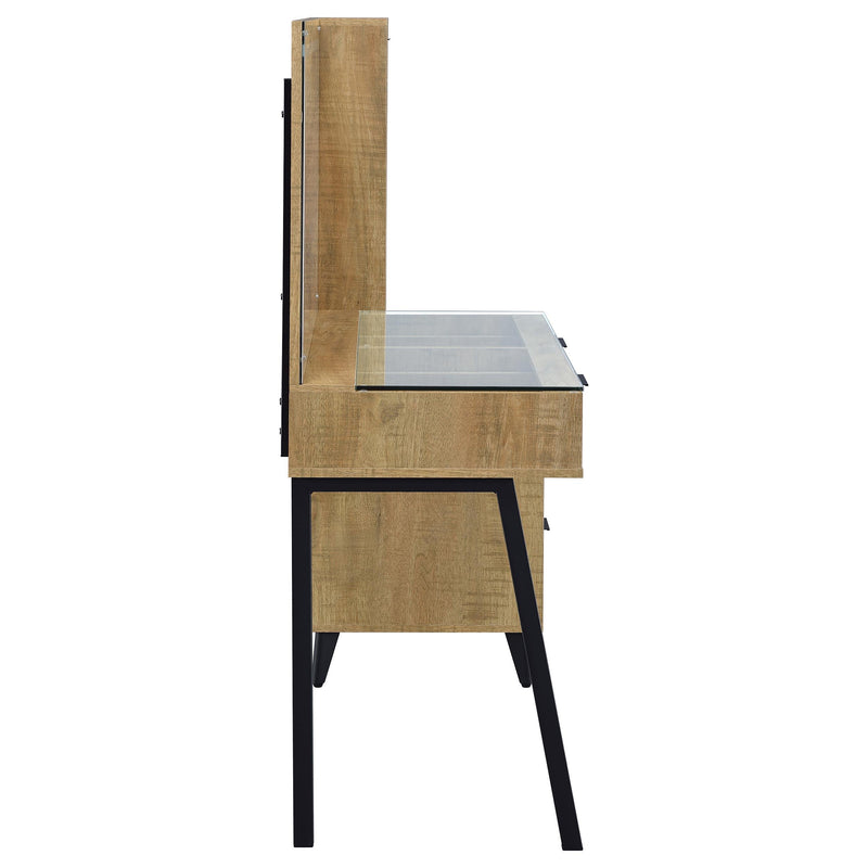 Souza 5-Drawer Makeup Vanity Table With LED Mirror Mango - 930283