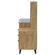 Souza 5-Drawer Makeup Vanity Table With LED Mirror Mango - 930283