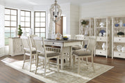 [SPECIAL] Bolanburg Antique White-Oak Counter Height Set - DMV Furniture