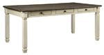 [SPECIAL] Bolanburg Two-tone Dining Table - D647-25 - DMV Furniture