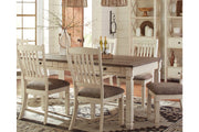 [SPECIAL] Bolanburg Two-tone Dining Table - D647-25 - DMV Furniture