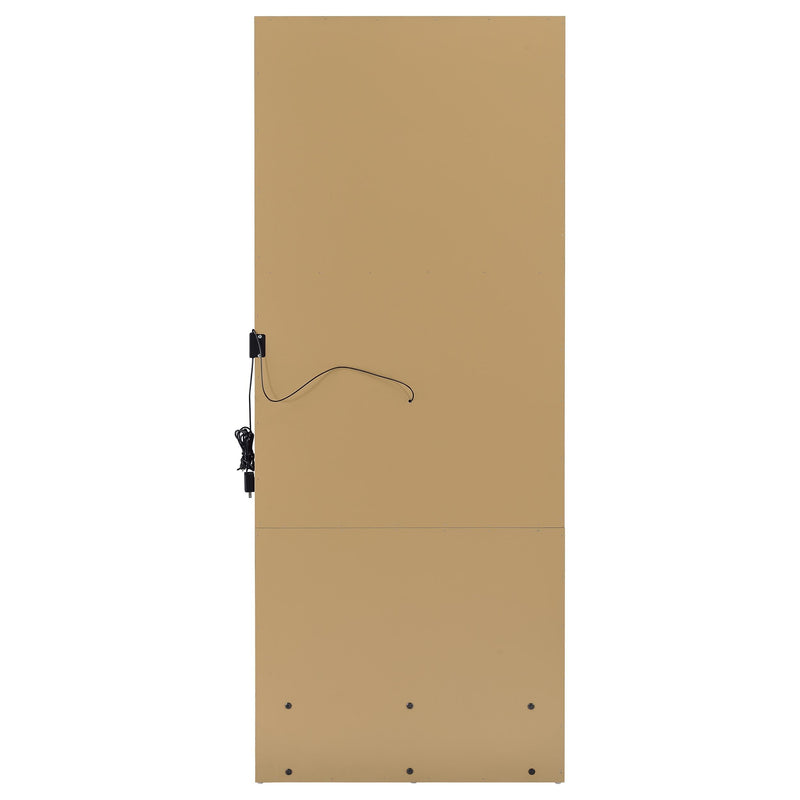 Spector 1-drawer Lighted Full-Length Floor Mirror Mango - 960965