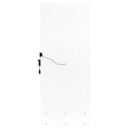 Spector 1-drawer Lighted Full-Length Floor Mirror White High Gloss - 960954