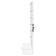 Spector 1-drawer Lighted Full-Length Floor Mirror White High Gloss - 960954