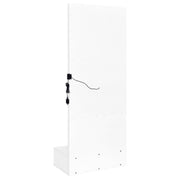 Spector 1-drawer Lighted Full-Length Floor Mirror White High Gloss - 960954