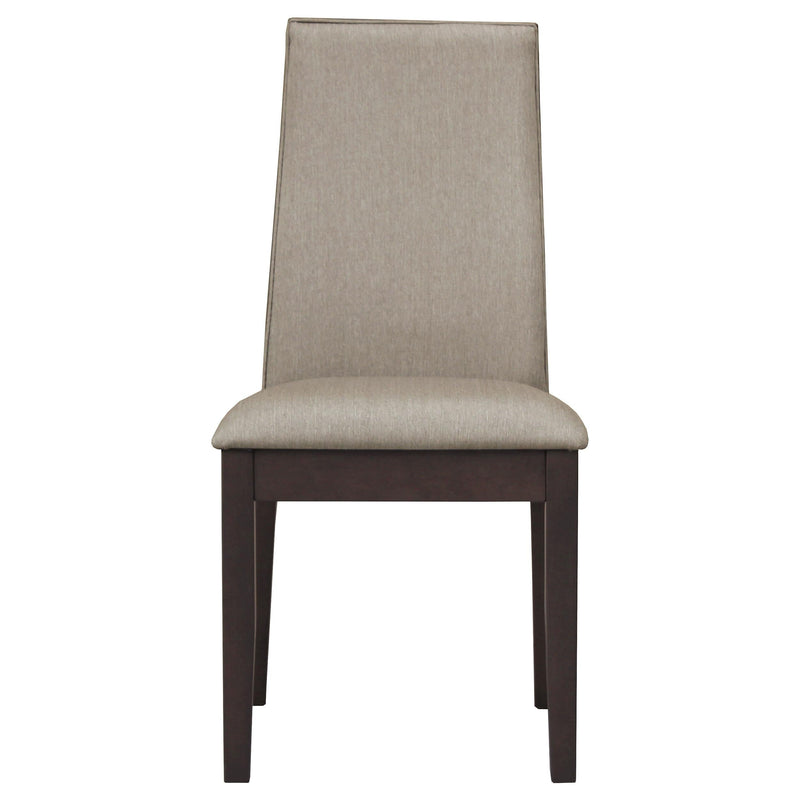 Spring Creek Upholstered Dining Chair Taupe (Set of 2) - 106583