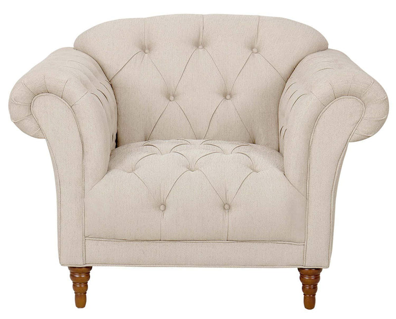 St. Claire Beige Armchair - DMV FurnitureLiving Room Chair
