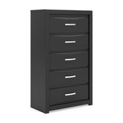 Stabotta Black Chest of Drawers - PCB1755-46