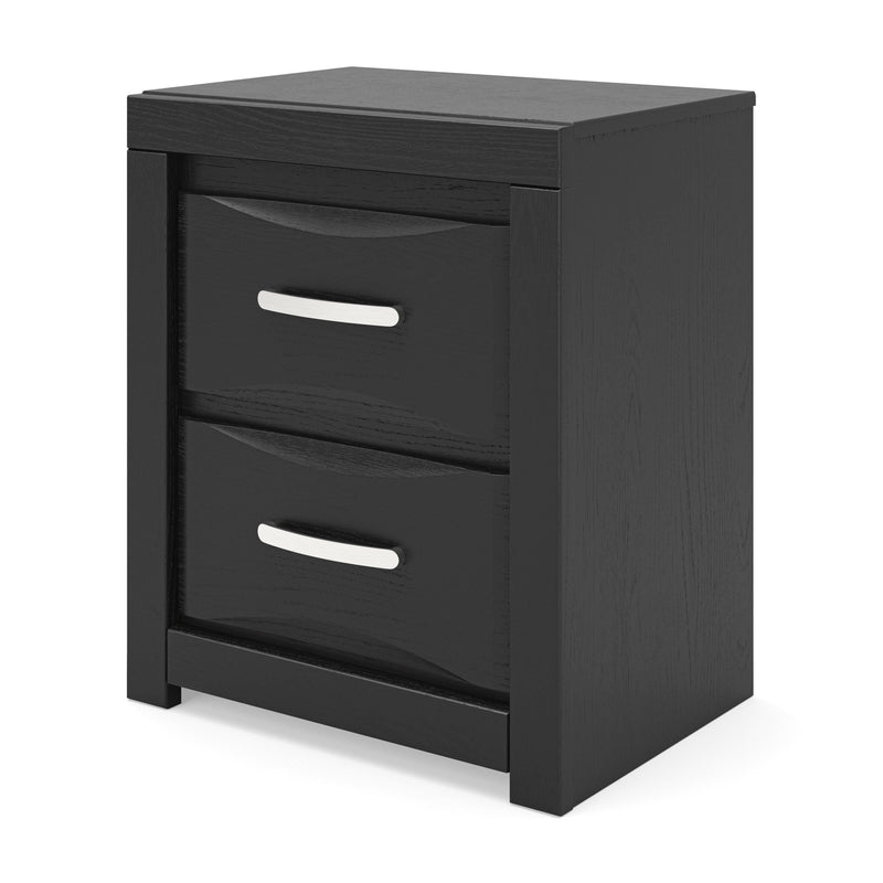 Stabotta Black Nightstand - PCB1755-92