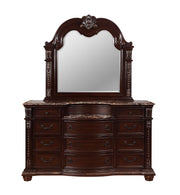 Stanley Cherry Brown Upholstered Sleigh Bedroom Set - DMV FurnitureBedroom Set