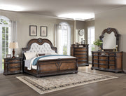 Stanley Coffee Brown Queen Sleigh Bed - DMV FurnitureQueen Bed