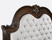 Stanley Coffee Brown Queen Upholstered Sleigh Bed - DMV FurnitureQueen Bed