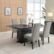 Stanton 5-piece Rectangular Dining Table Set Grey - 102061-S5