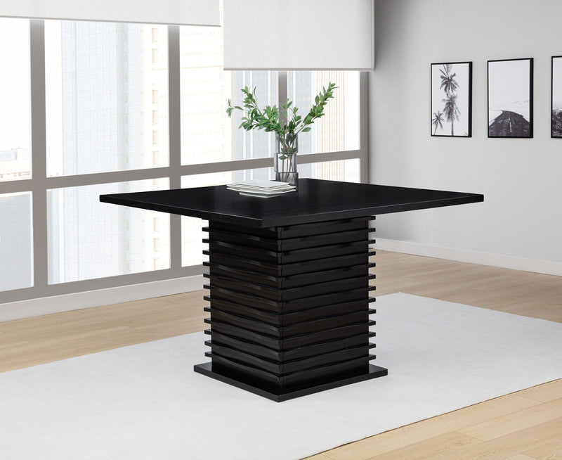 Stanton Square 54-inch Counter Height Dining Table Black - 102068