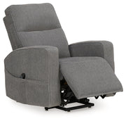 Starganza Gray Power Lift Recliner - 9370412