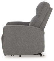 Starganza Gray Power Lift Recliner - 9370412
