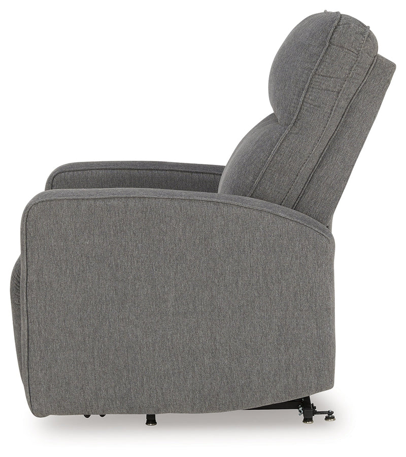 Starganza Gray Power Lift Recliner - 9370412