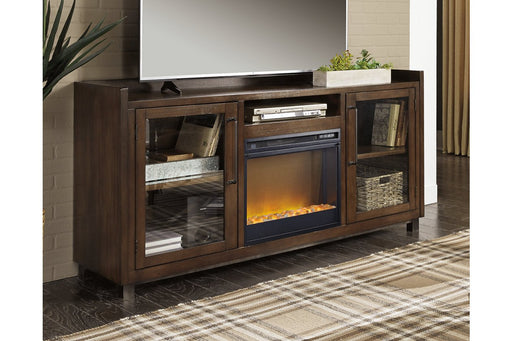 Starmore Brown 70" TV Stand with Electric Fireplace - DMV FurnitureTV Stand