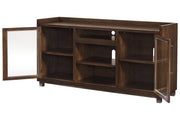 Starmore Brown 70" TV Stand with Electric Fireplace - DMV FurnitureTV Stand