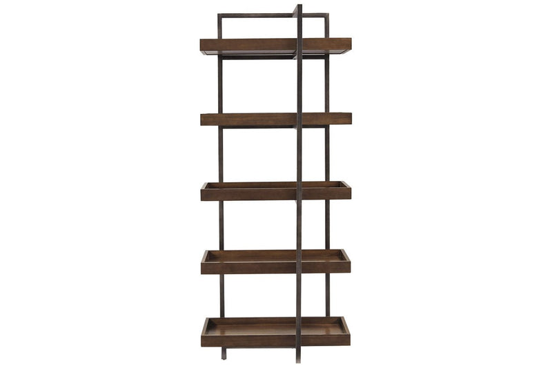 Starmore Brown/Gunmetal 3 - Piece Entertainment Center - DMV FurnitureEntertainment Center