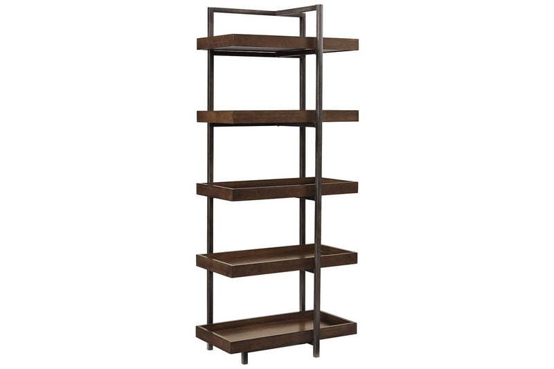 Starmore Brown/Gunmetal 3 - Piece Entertainment Center - DMV FurnitureEntertainment Center