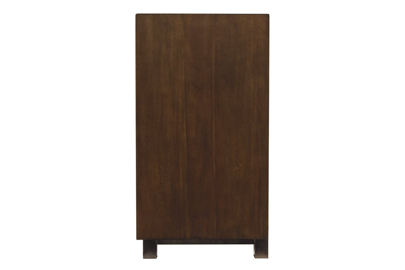 Starmore Brown/Gunmetal 3 - Piece Entertainment Center - DMV FurnitureEntertainment Center
