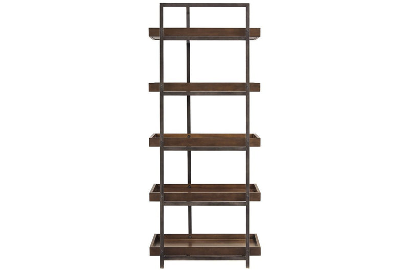 Starmore Brown/Gunmetal Left or Right Pier - DMV FurnitureEntertainment Center