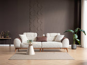 Stella 4-pieces (2 Sofa & 2 Chair) Livingroom in Grey - 200-ELIF-STE-A631-3311