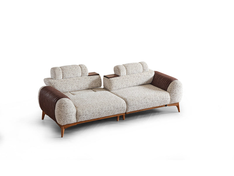 Stella Convertible Sofa in Beige - 200-ELIF-STE-A630-3