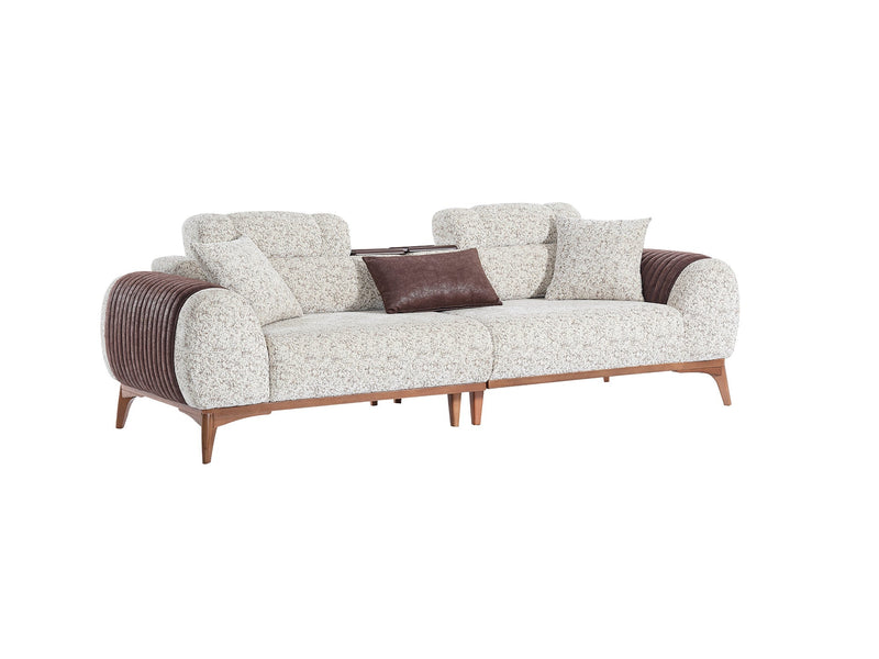 Stella Convertible Sofa in Grey - 200-ELIF-STE-A631-3