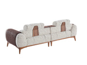 Stella Convertible Sofa in Grey - 200-ELIF-STE-A631-3