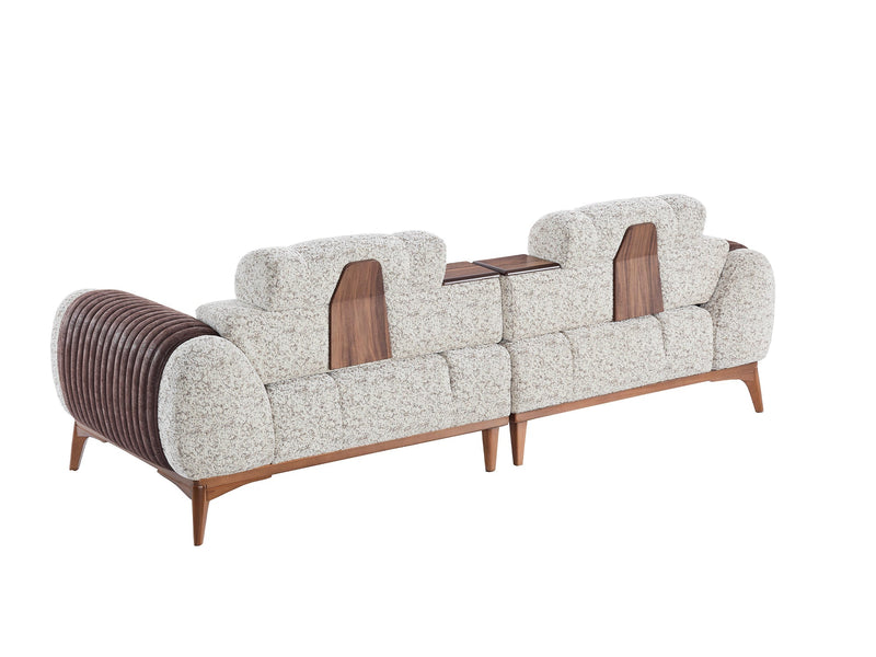 Stella Convertible Sofa in Grey - 200-ELIF-STE-A631-3