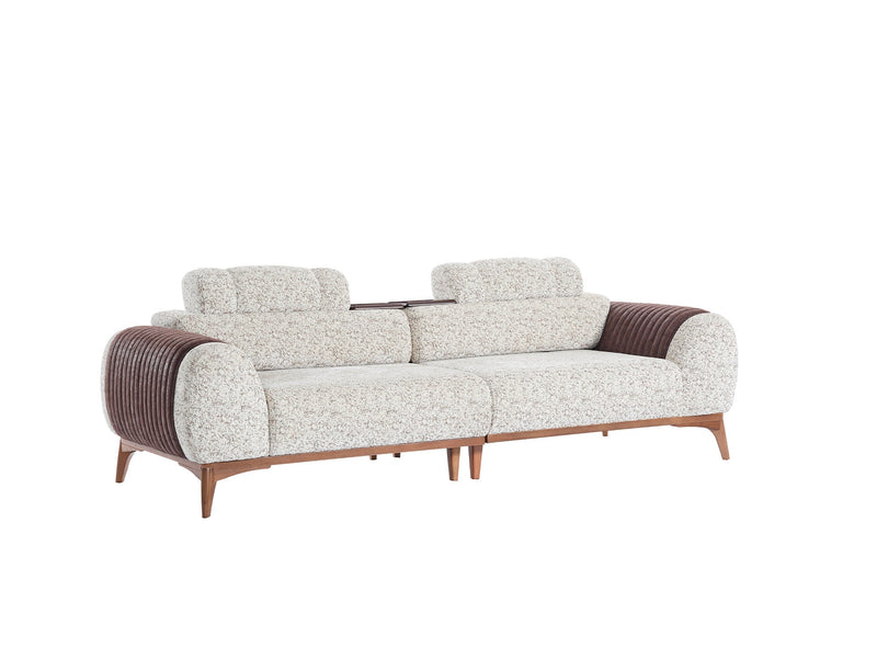Stella Convertible Sofa in Grey - 200-ELIF-STE-A631-3
