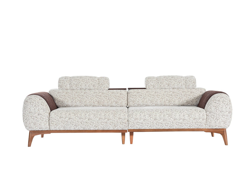 Stella Convertible Sofa in Grey - 200-ELIF-STE-A631-3