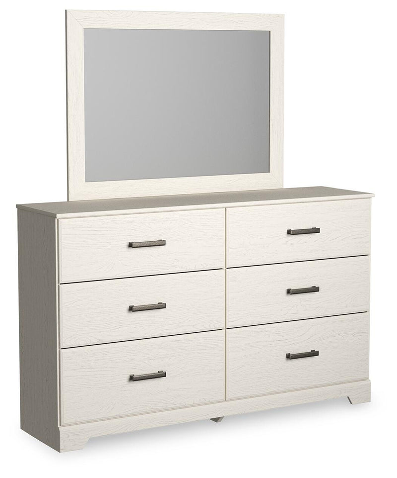 Stelsie Queen Panel Bed, Dresser, Mirror and 2 Nightstands - B2588B20