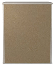 Stelsie Queen Panel Bed with Dresser and Nightstand in White from Ashley - DMV Furniture